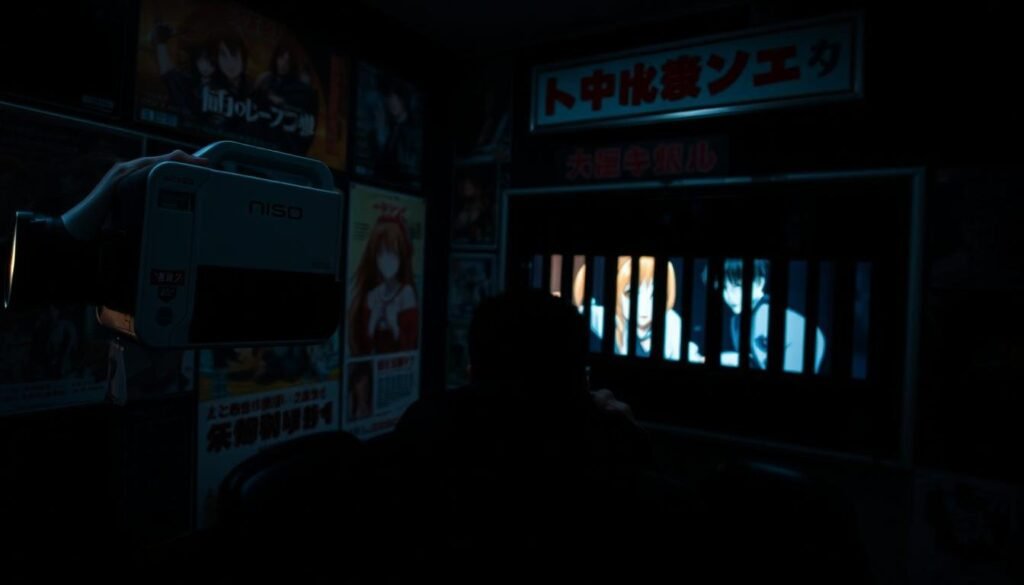 Japanese anime censorship